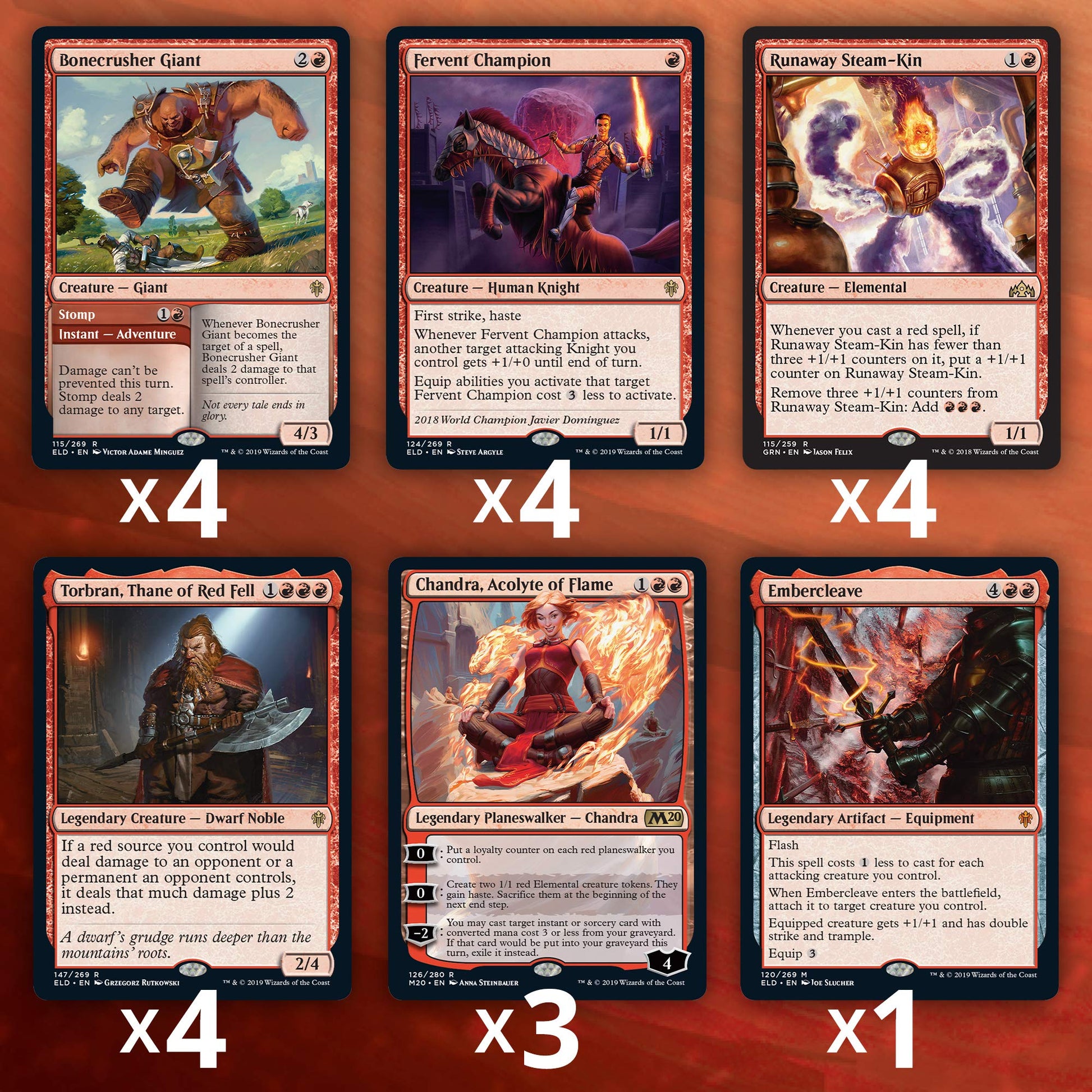 Cavalcade Charge Deck | Magic: The Gathering Challenger Deck 2020 | Tournament-Ready | 75 Cards + Tokens - 5