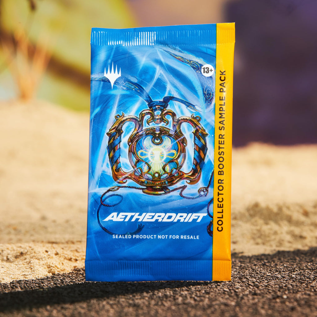Magic The Gathering Aetherdrift Commander Deck - Living Energy (100-Card Deck, 2-Card Collector Booster Sample Pack + Accessories) - 2