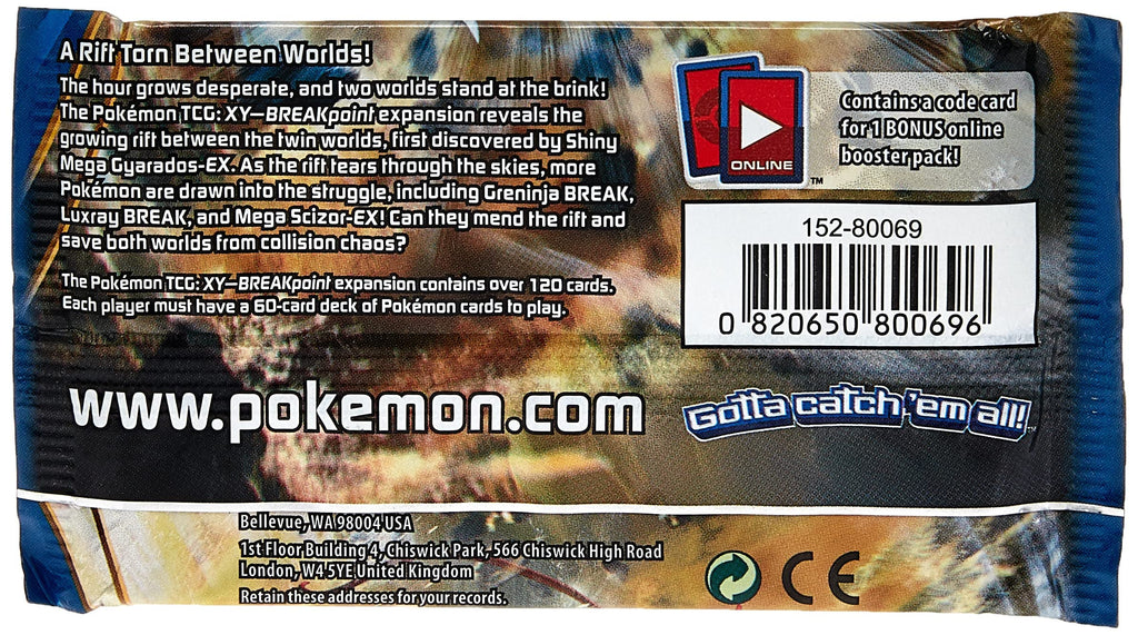 Pokemon XY Breakpoint Booster Pack - 2