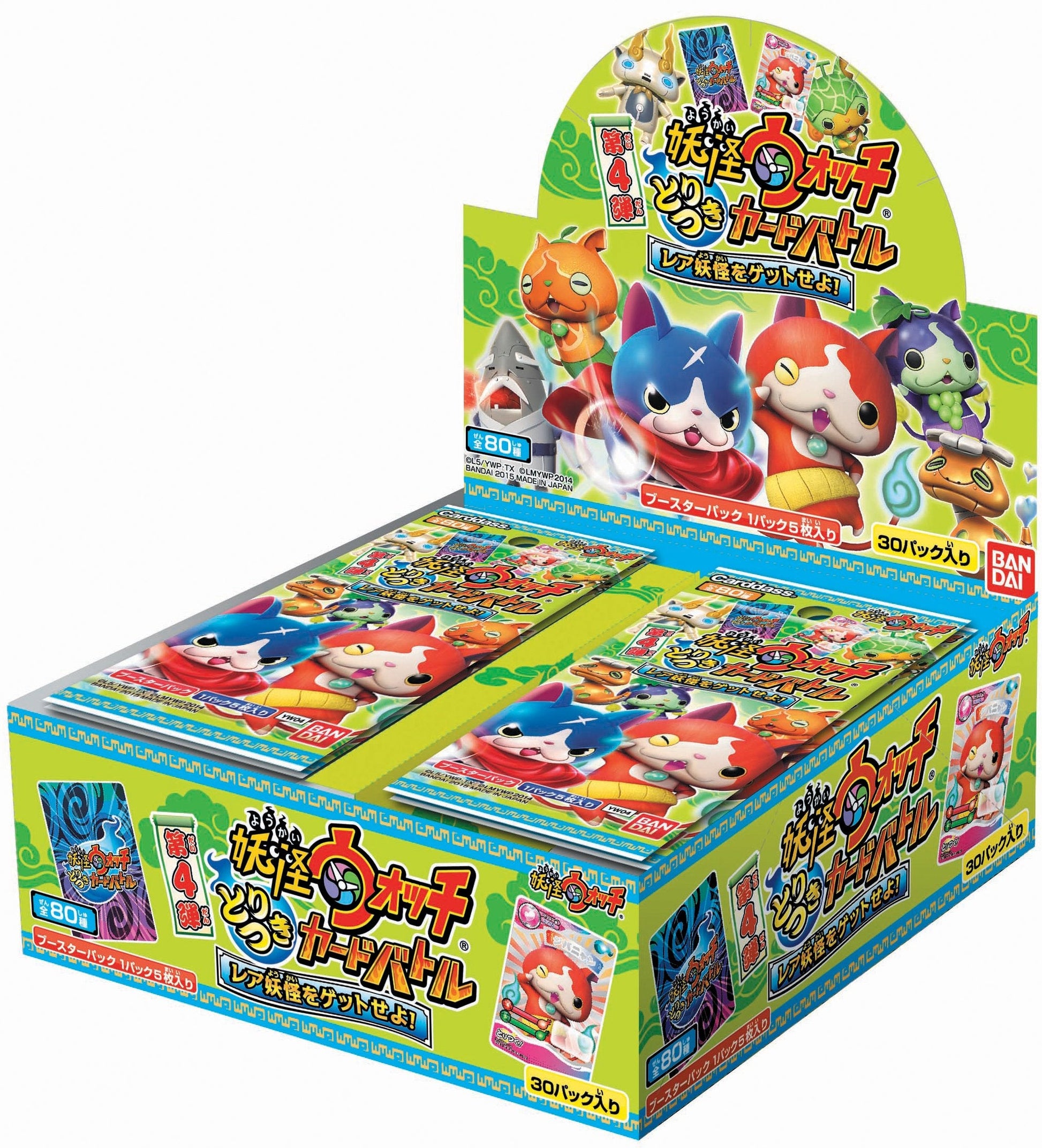 Yokai watch Toritsuki Regardless get the card battle 4th booster pack - rare monsters! ~ [YW04] (BOX)
