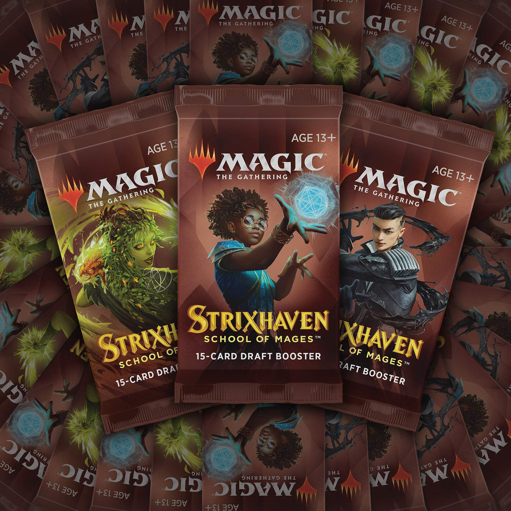 Magic The Gathering Strixhaven Draft Booster Box | 36 Packs (540 Magic Cards), Brown - 6