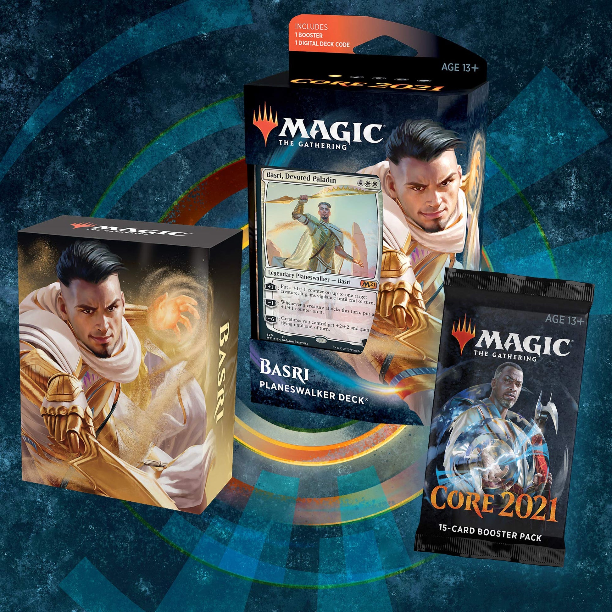 Magic: The Gathering Basri Ket, Devoted Paladin Planeswalker Deck | Core Set 2021 (M21) | 60 Card Starter Deck - 7