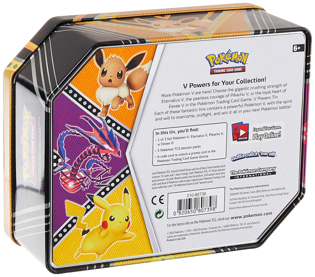 Pokemon TCG: V Powers Tin, Multi - 4