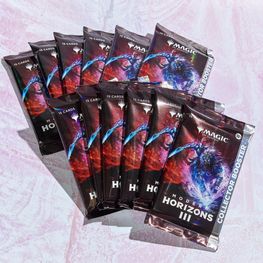 Magic: The Gathering Modern Horizons 3 Collector Booster Box - 12 Packs (180 Magic Cards) - 6