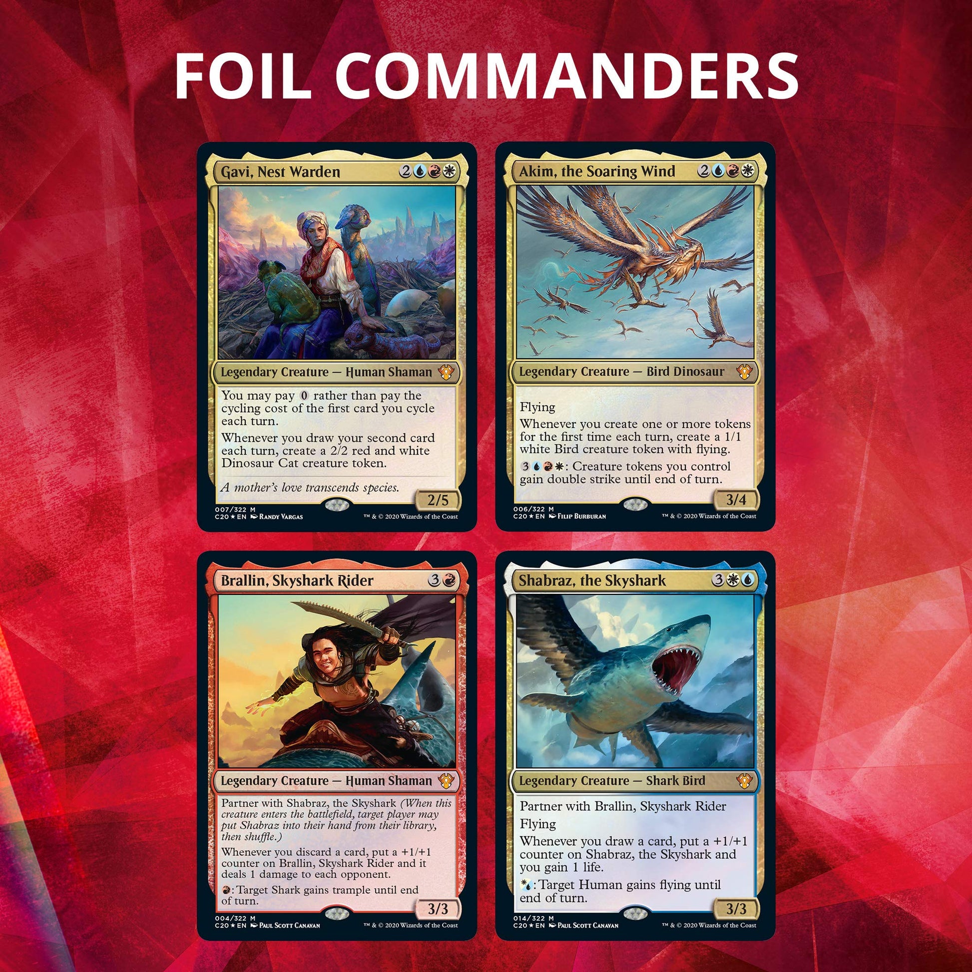 Magic: The Gathering Timeless Wisdom Ikoria Commander Deck | 100 Card Deck | 4 Foil Legendary Creatures - 6