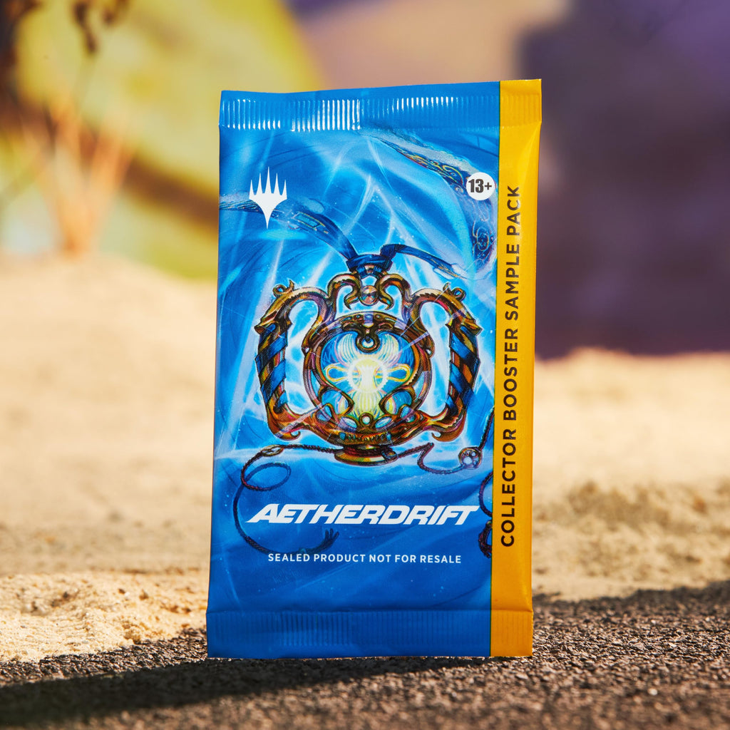Magic The Gathering Aetherdrift Commander Deck - Eternal Might (100-Card Deck, 2-Card Collector Booster Sample Pack + Accessories) - 2