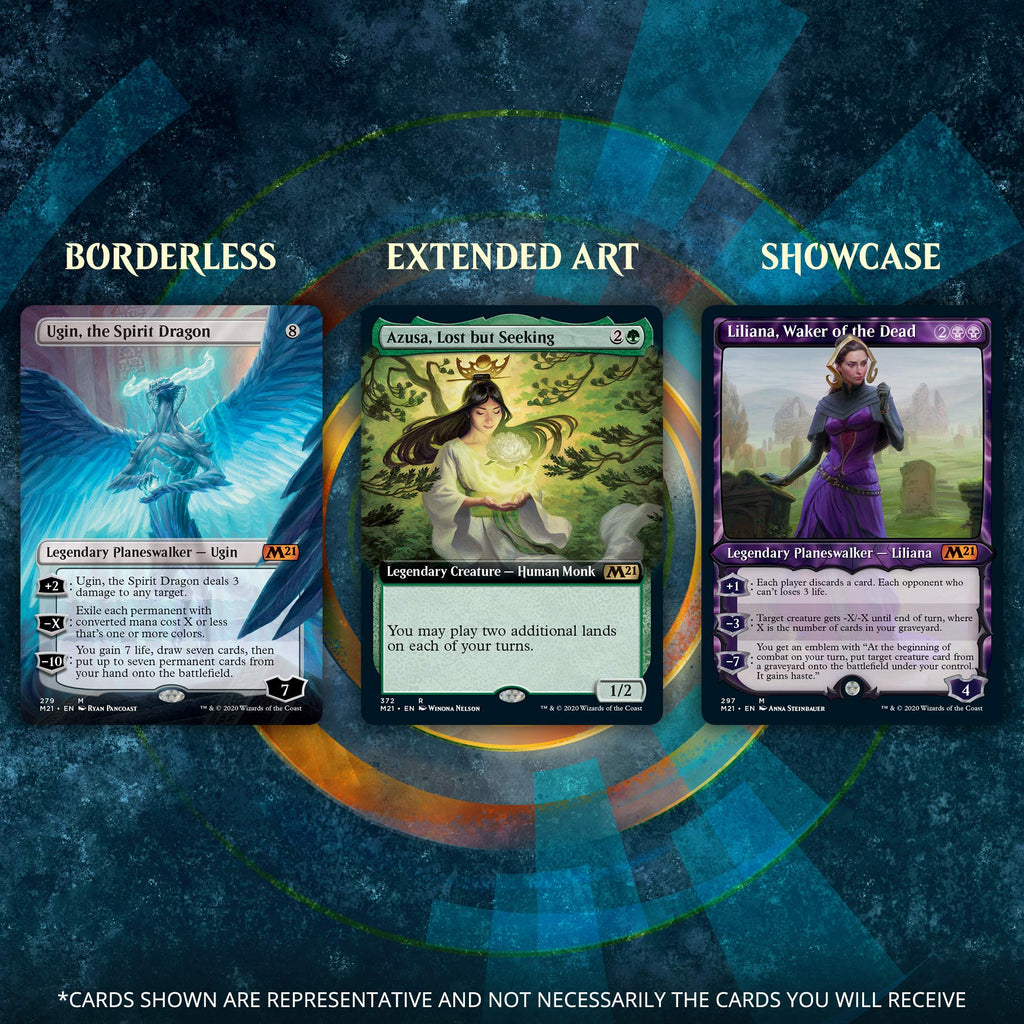 Magic: The Gathering Core Set 2021 (M21) Collector Booster Box | 12 Packs | Min. 4 Rares Per Pack | Latest Set, Model Number: C75100000 - 4