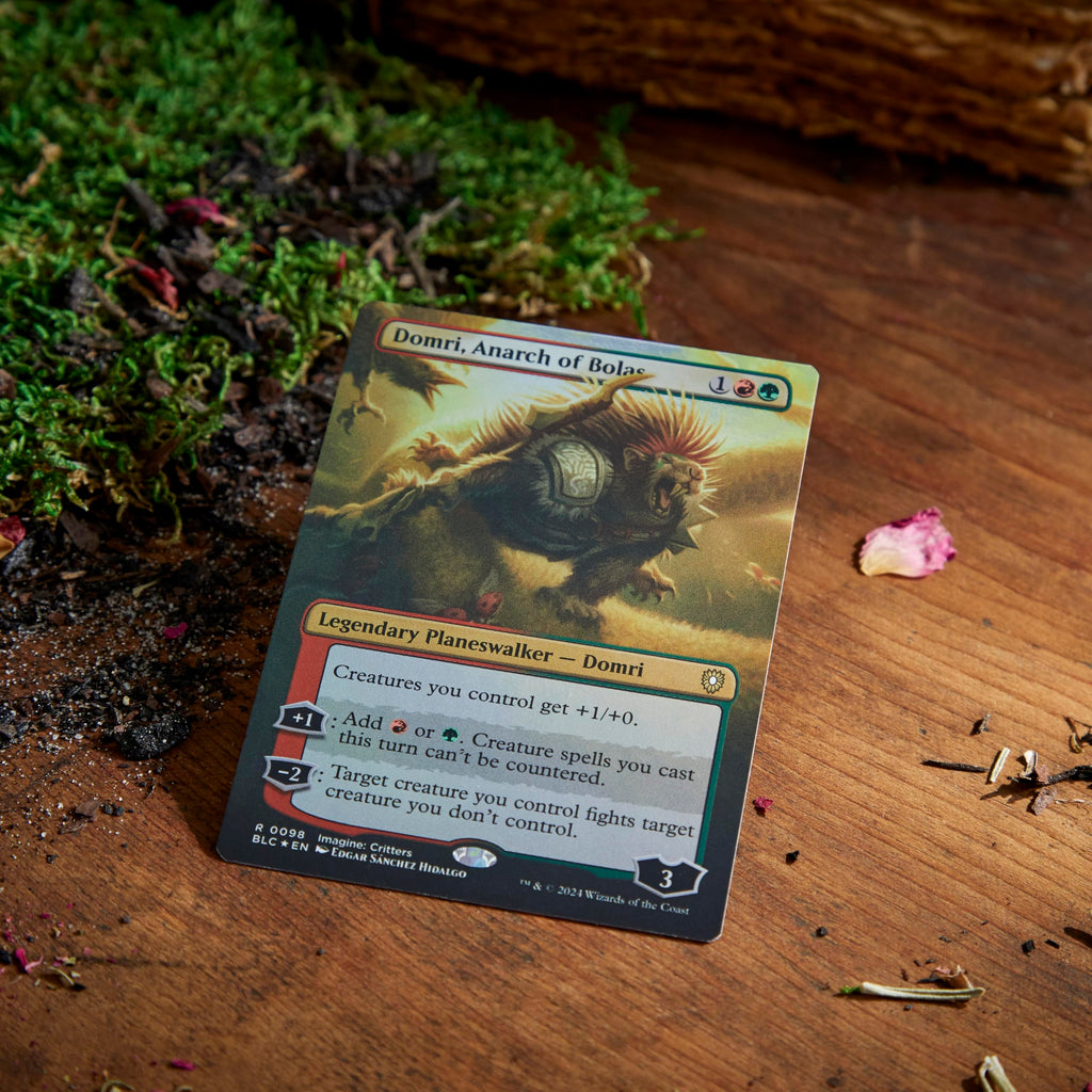 Magic: The Gathering Bloomburrow Commander Deck - Animated Army (100-Card Deck, 2-Card Collector Booster Sample Pack + Accessories) - 4