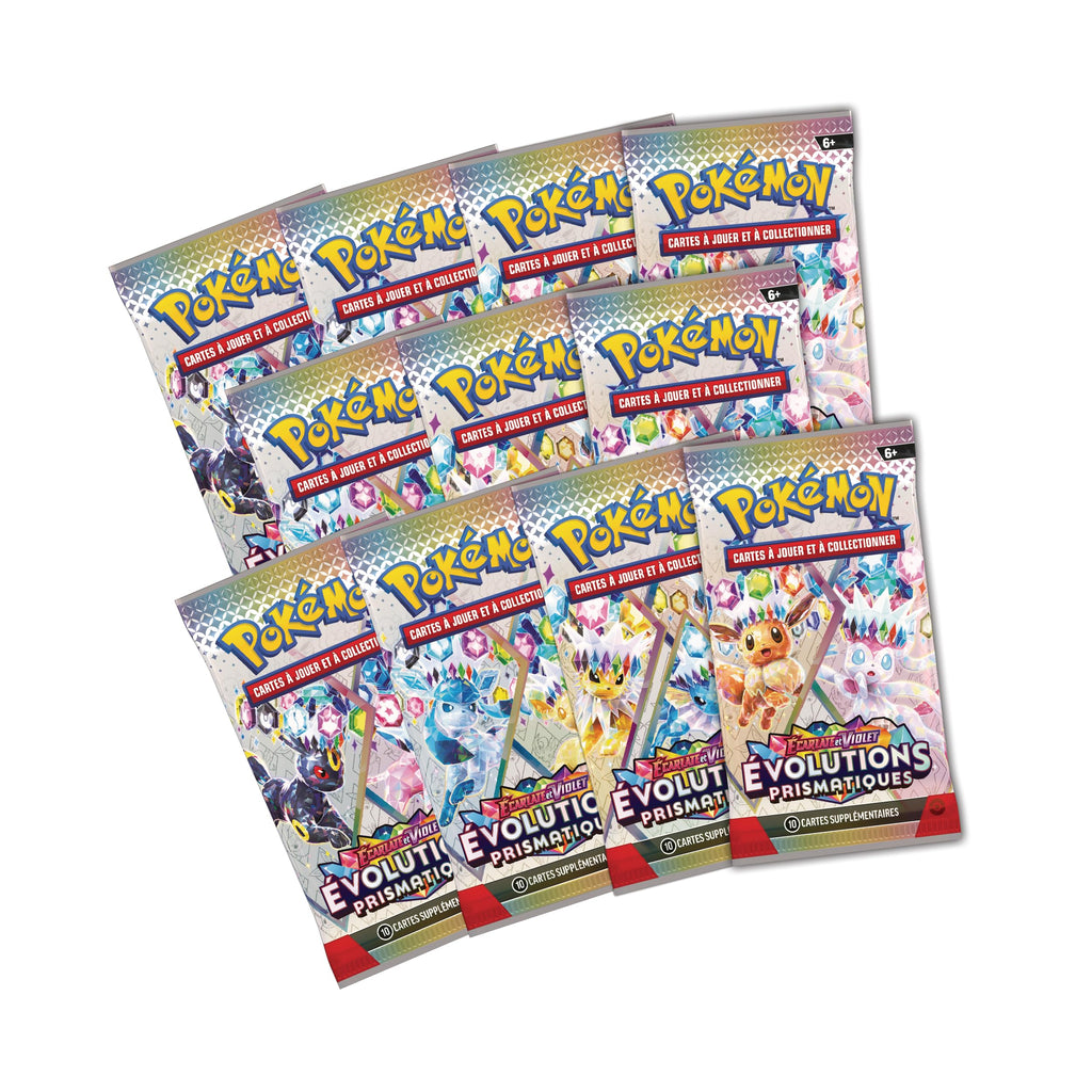 Pokémon : Premium Collection with Scarlet & Purple Figure - Prismatic Evolution of The Pokémon TCG (2 Textured Glossy Promo Cards, 11 Boosters) - 5