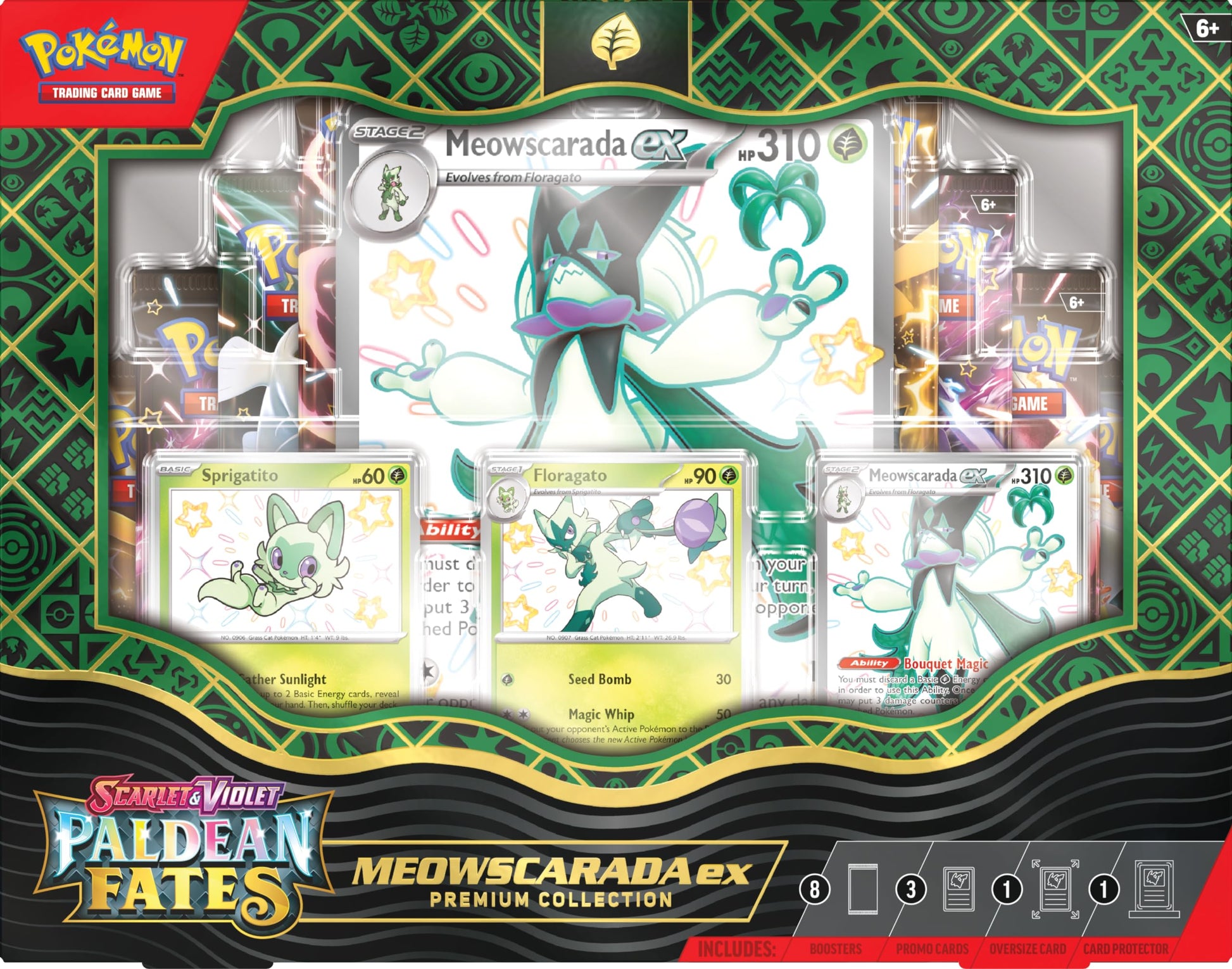 Pokémon TCG: Scarlet & Violet—Paldean Fates Pokémon ex Premium Collection