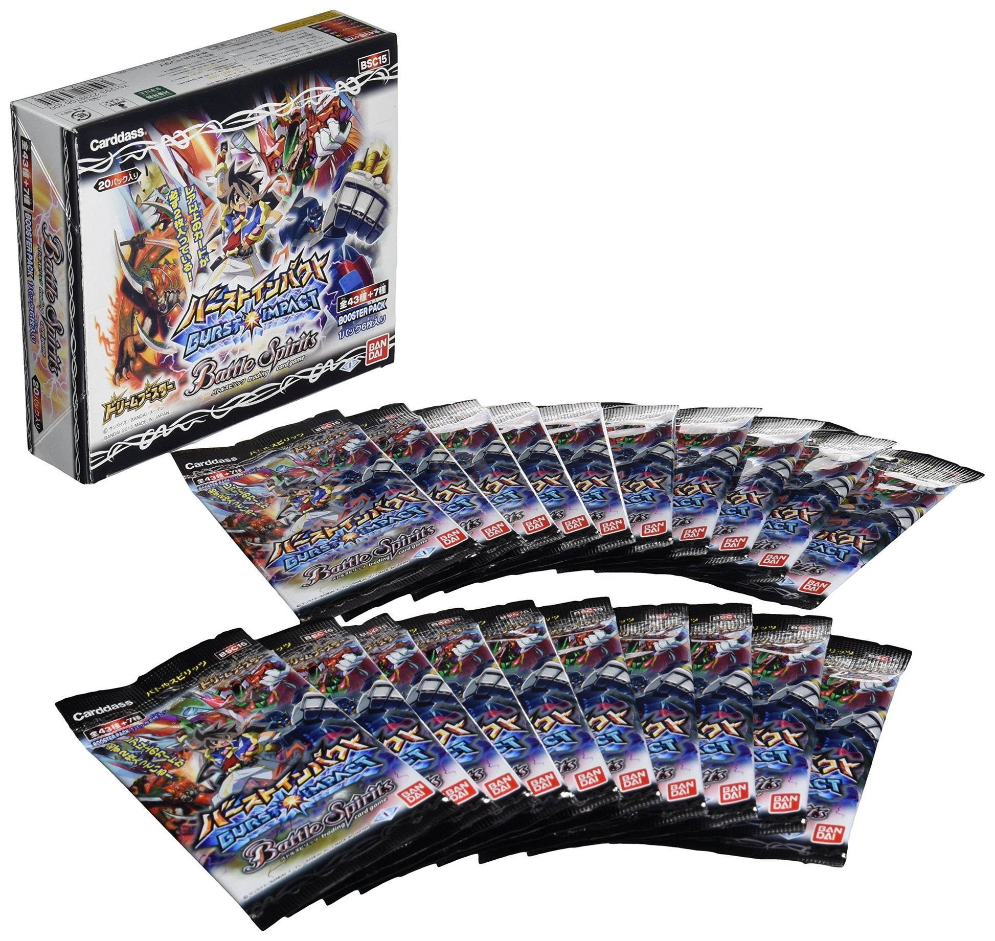 BANDAI Battle Spirits Dream Booster [Burst Impact Booster Pack [BSC15] (Box) (Japan Import)