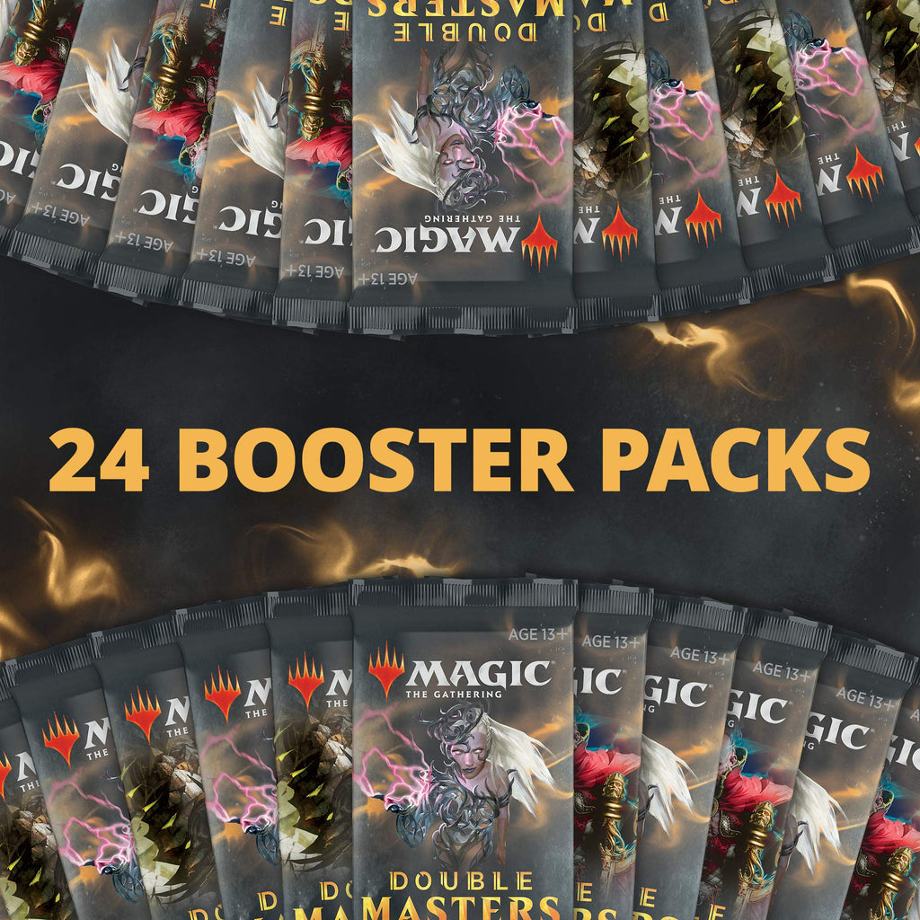 Magic: The Gathering Double Masters Draft Booster Box | 24 Packs (360 Cards) | 1 Box Topper - 7