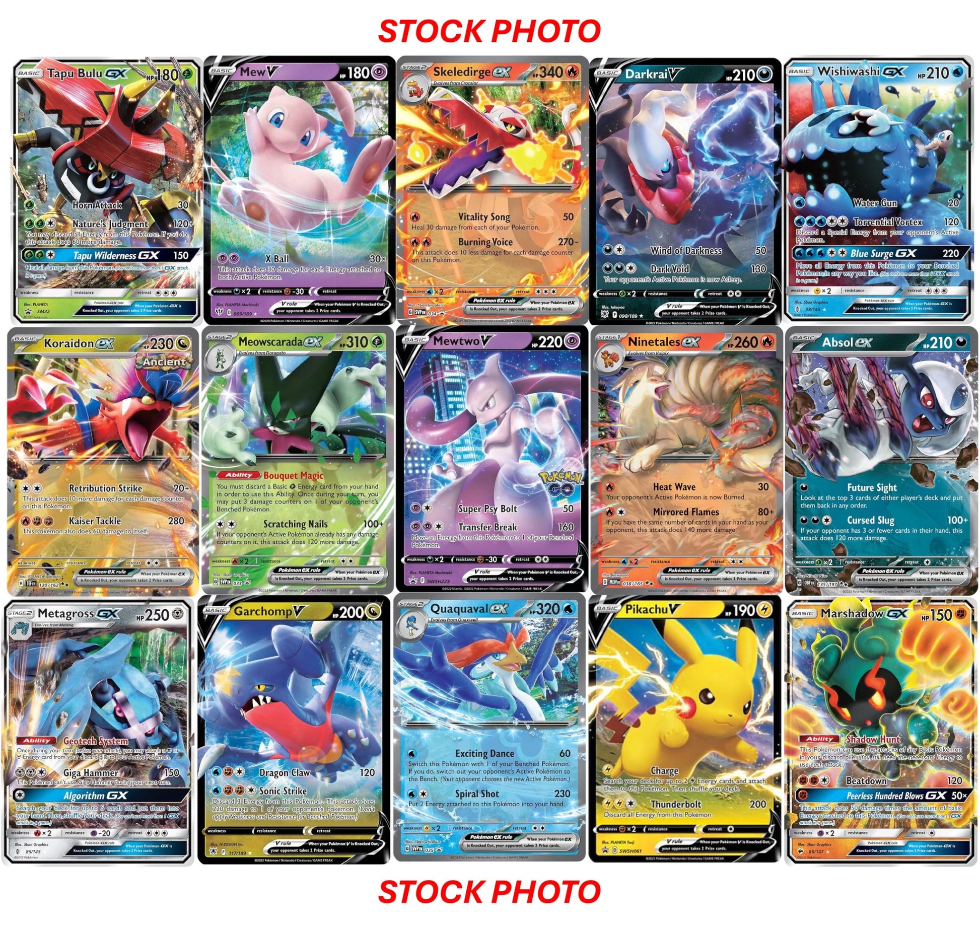 Pokemon TCG: 1 Authentic Factory Sealed Booster Pack and 1 Ultra Rare (V, EX, GX, VMAX, VSTAR, Etc.) + 1 Bonus Holofoil Card - 4