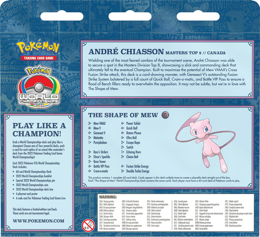 Pokemon TCG André Chiasson 2022 World Championships Deck - 6