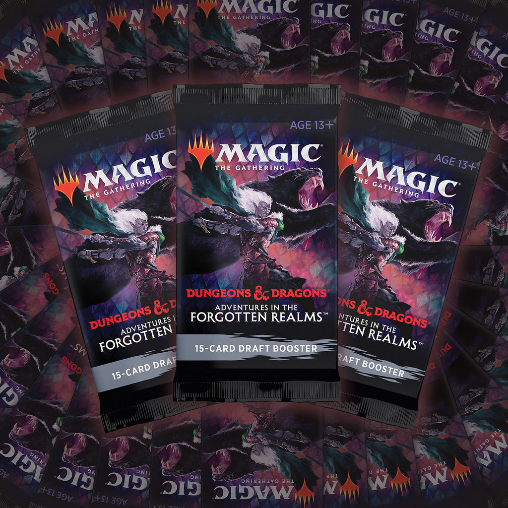 Magic: The Gathering Adventures in the Forgotten Realms Draft Booster Box | 36 Packs (540 Magic Cards) - 6