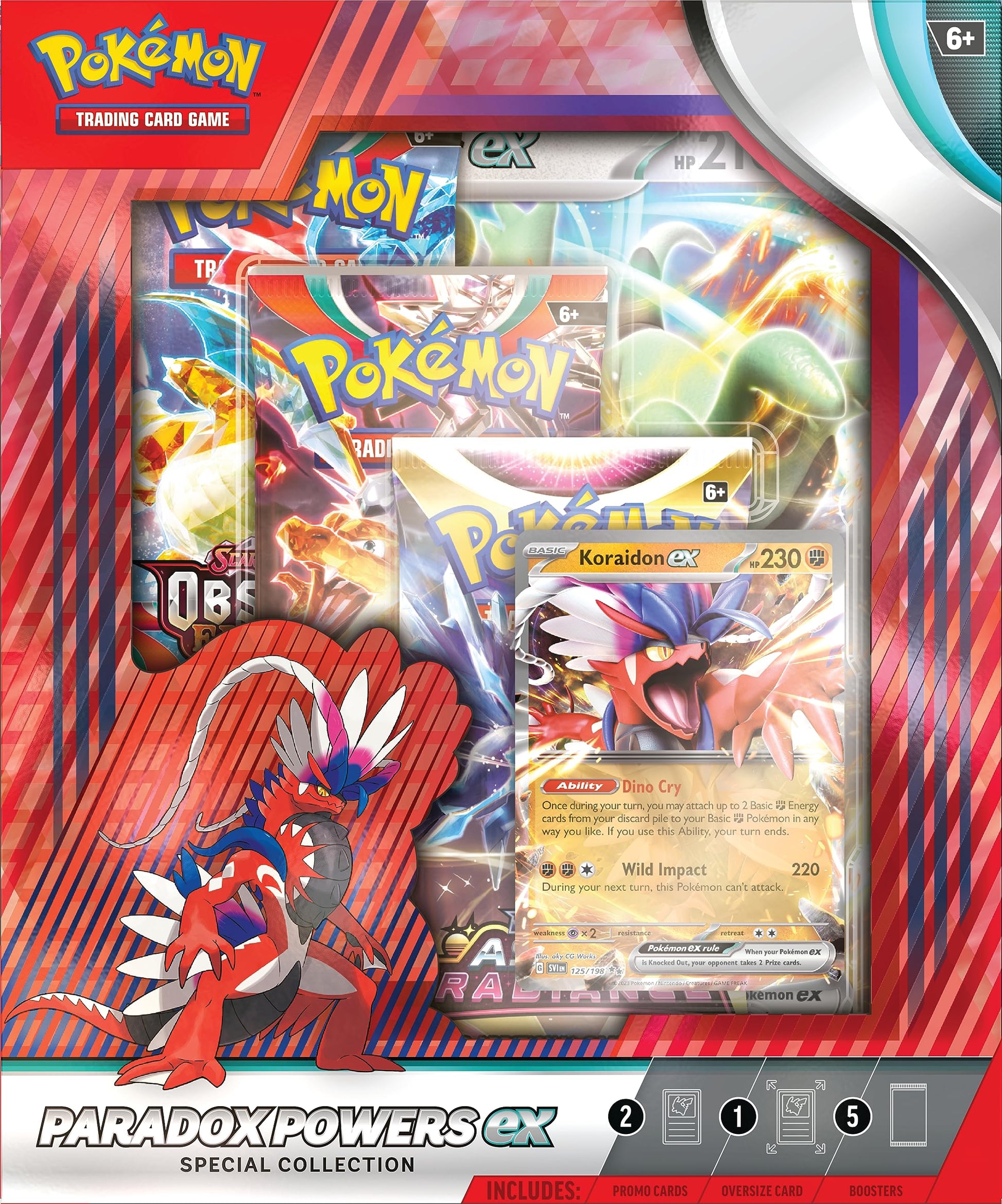 Pokémon TCG: Paradox Powers ex Special Collection -2023 Amazon Exclusive - 3