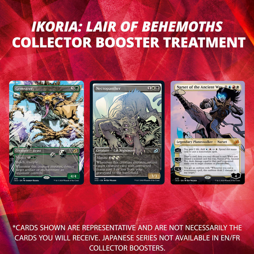 Magic: The Gathering Ikoria: Lair of Behemoths Collector Booster | 15 Card Booster Pack | Stylized Collectible Cards - 2