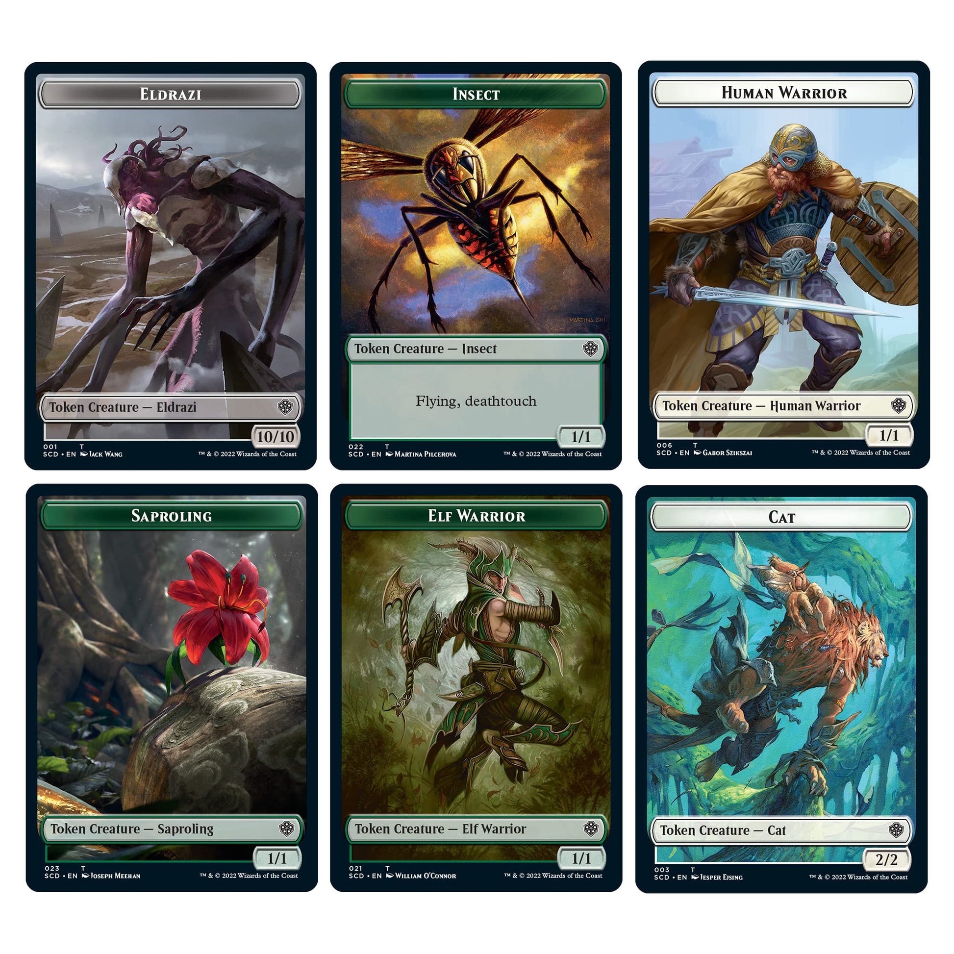 Magic: The Gathering Starter Commander Deck - Token Triumph (Green-White) | Ready-to-Play Deck for Beginners and Fans | Ages 13+ | Collectible Card Games - 4