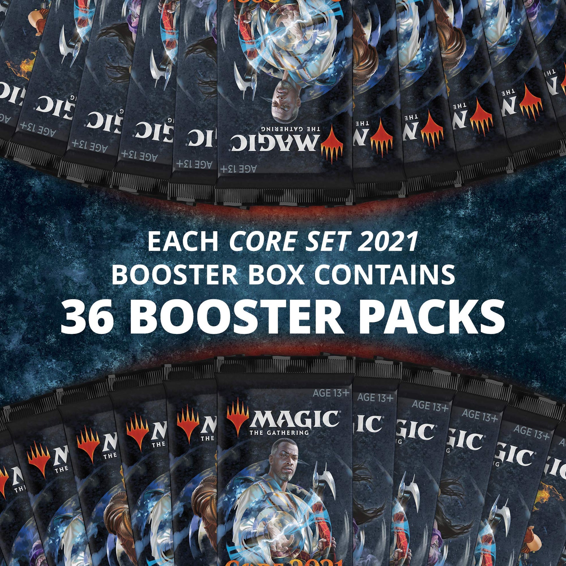 Magic: The Gathering Core Set 2021 (M21) Draft Booster Box | 36 Booster Packs (540 Cards) | Latest Set - 8