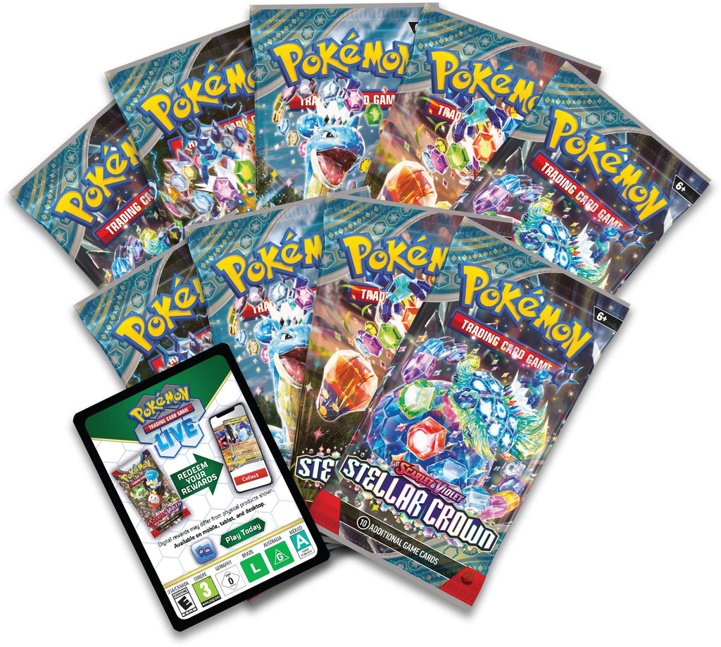 Pokemon TCG: Scarlet & Violet Stellar Crown Elite Trainer Box - 5