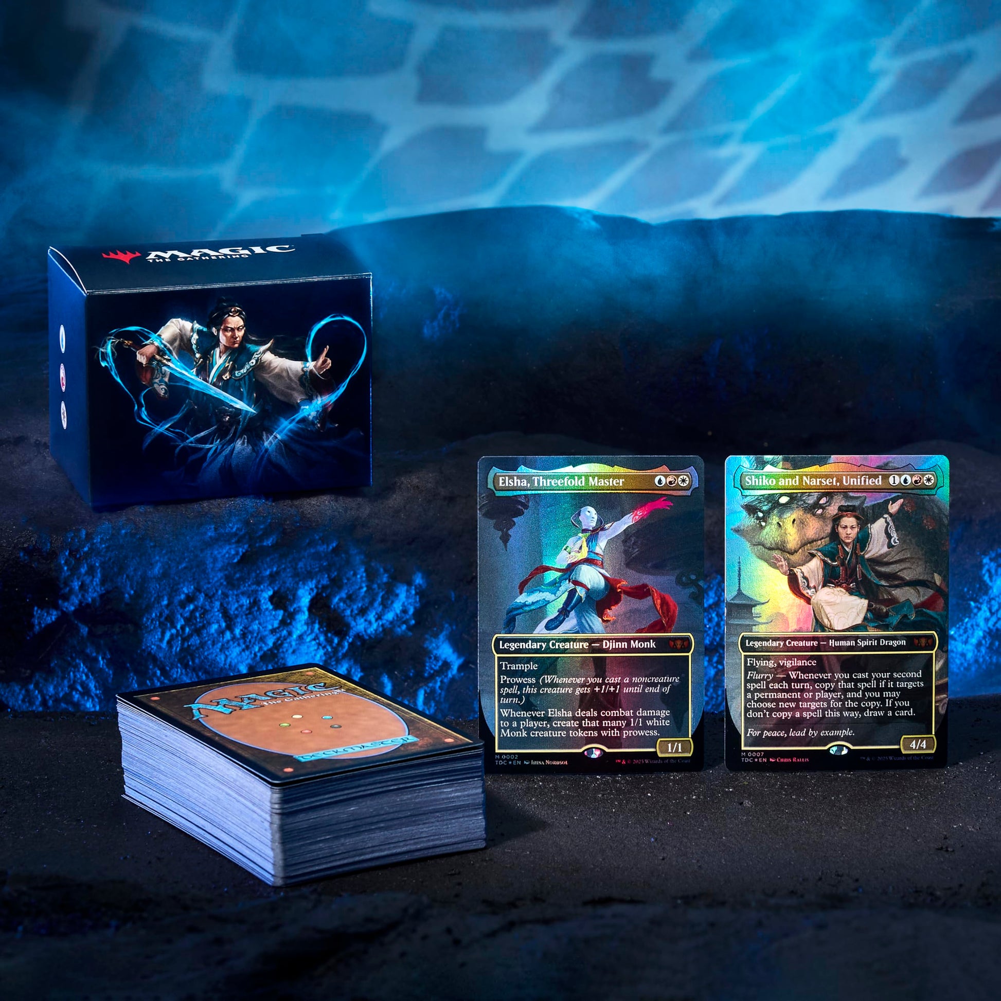 Magic: The Gathering Tarkir: Dragonstorm Commander Deck Bundle - Includes All 5 Decks (Abzan Armor, Jeskai Striker, Sultai Arisen, Mardu Surge, Temur Roar) - 4