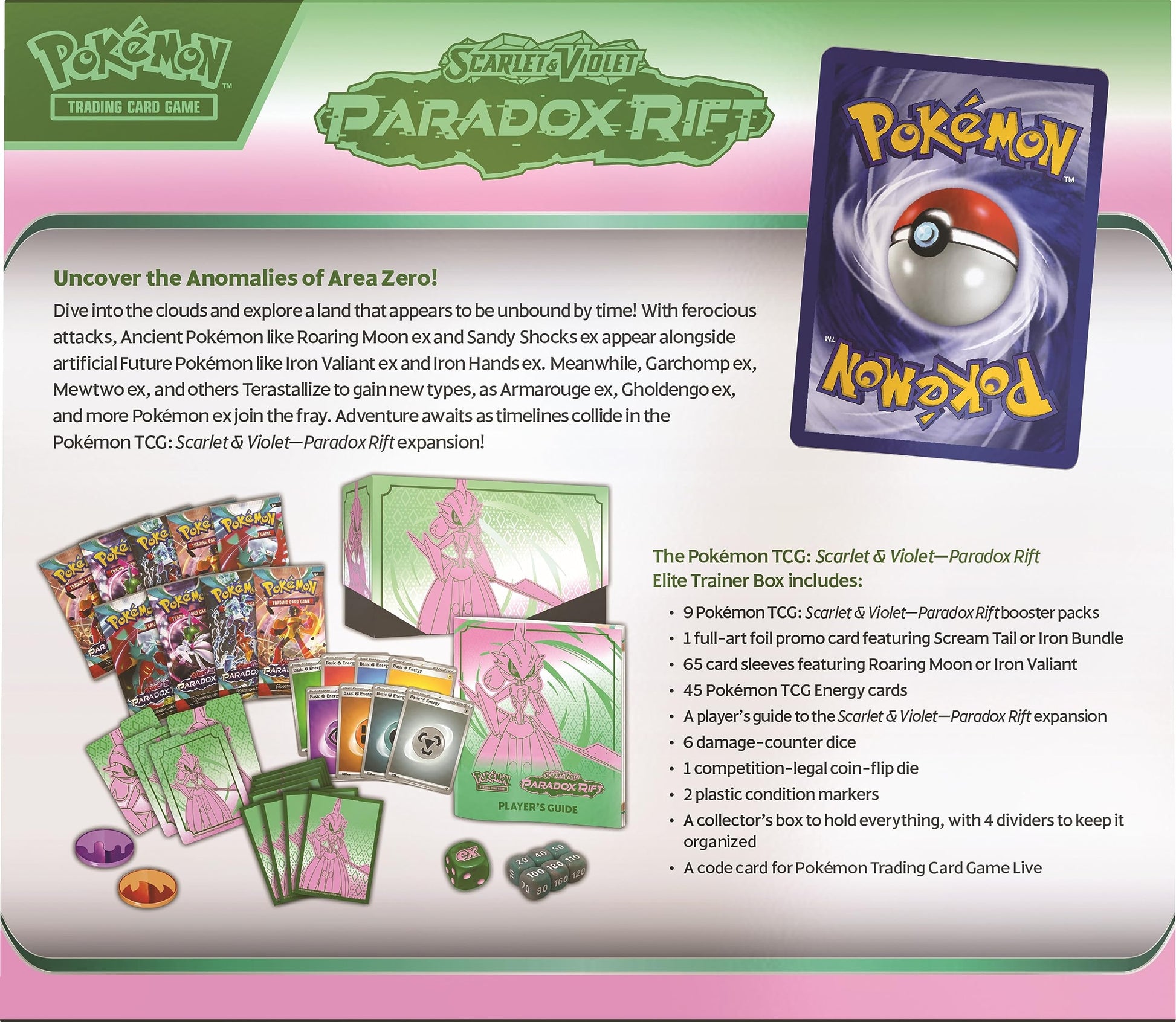 Pokémon TCG: Scarlet & Violet—Paradox Rift Elite Trainer Box - 3