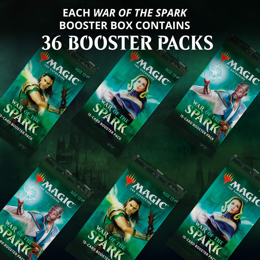 Magic: The Gathering War of The Spark Booster Box | 36 Booster Packs | Planeswalker in Every Pack - 5