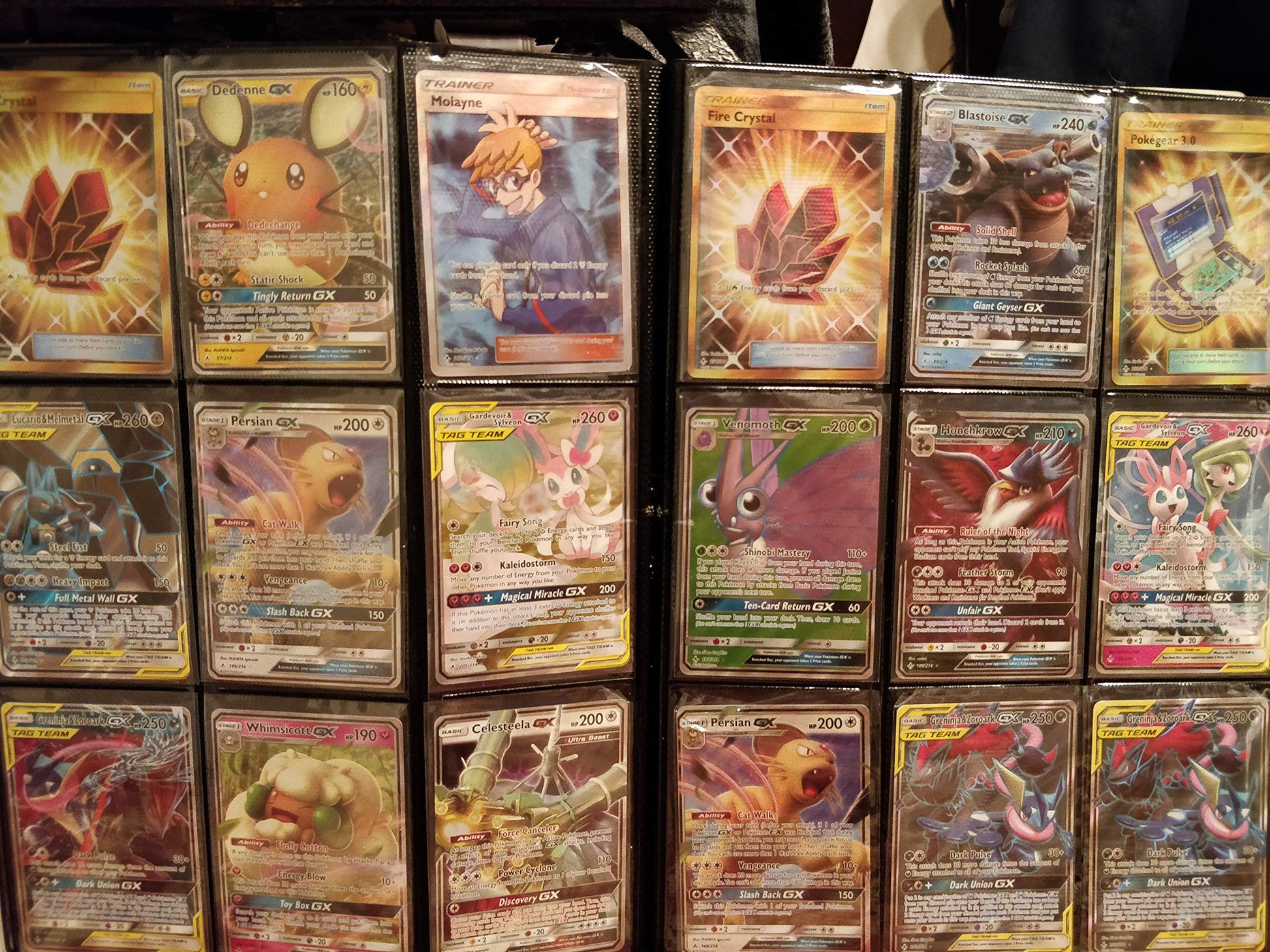 Pokemon 100+ Rainbow Rare Cards Binder Collection Includes 5 foils in Any Combination and at Least 1 of The Following Cards, EX and GX, FA, Secret Rare, Tag Team, Unified Minds - 8