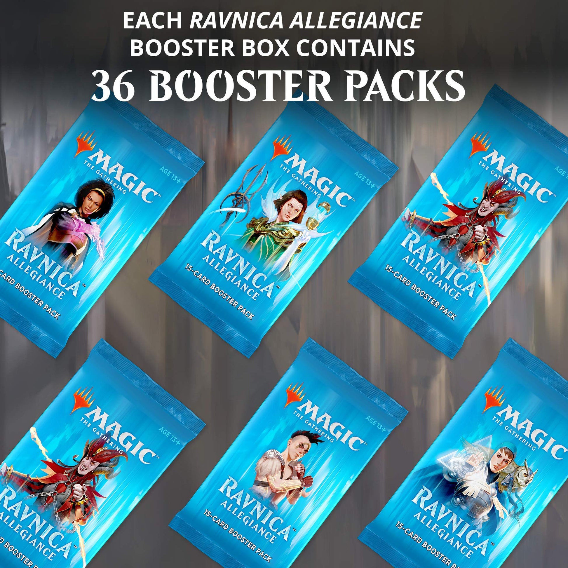 Magic: The Gathering Ravnica Allegiance Booster Box | 36 Booster Packs (540 Cards) - 4