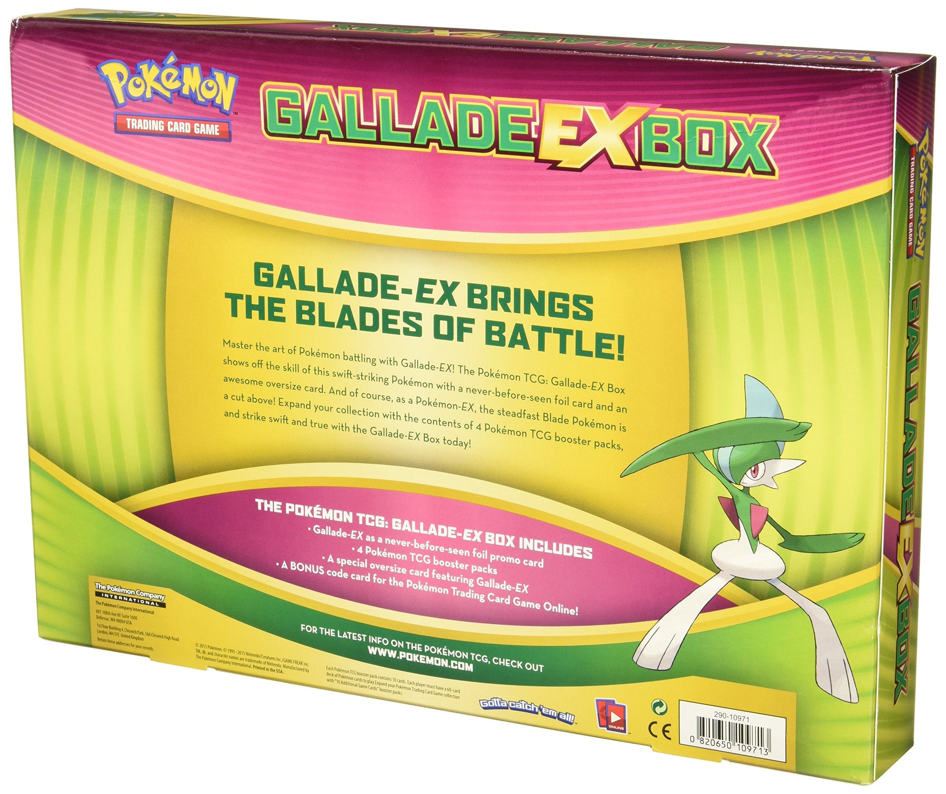 Pokemon POKGLDEXBX TCG: Gallade EX Box Card Game - 2