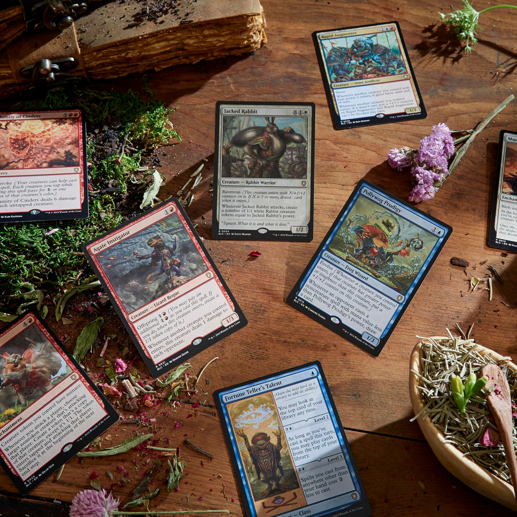 Magic: The Gathering Bloomburrow Commander Deck - Family Matters (100-Card Deck, 2-Card Collector Booster Sample Pack + Accessories) - 3