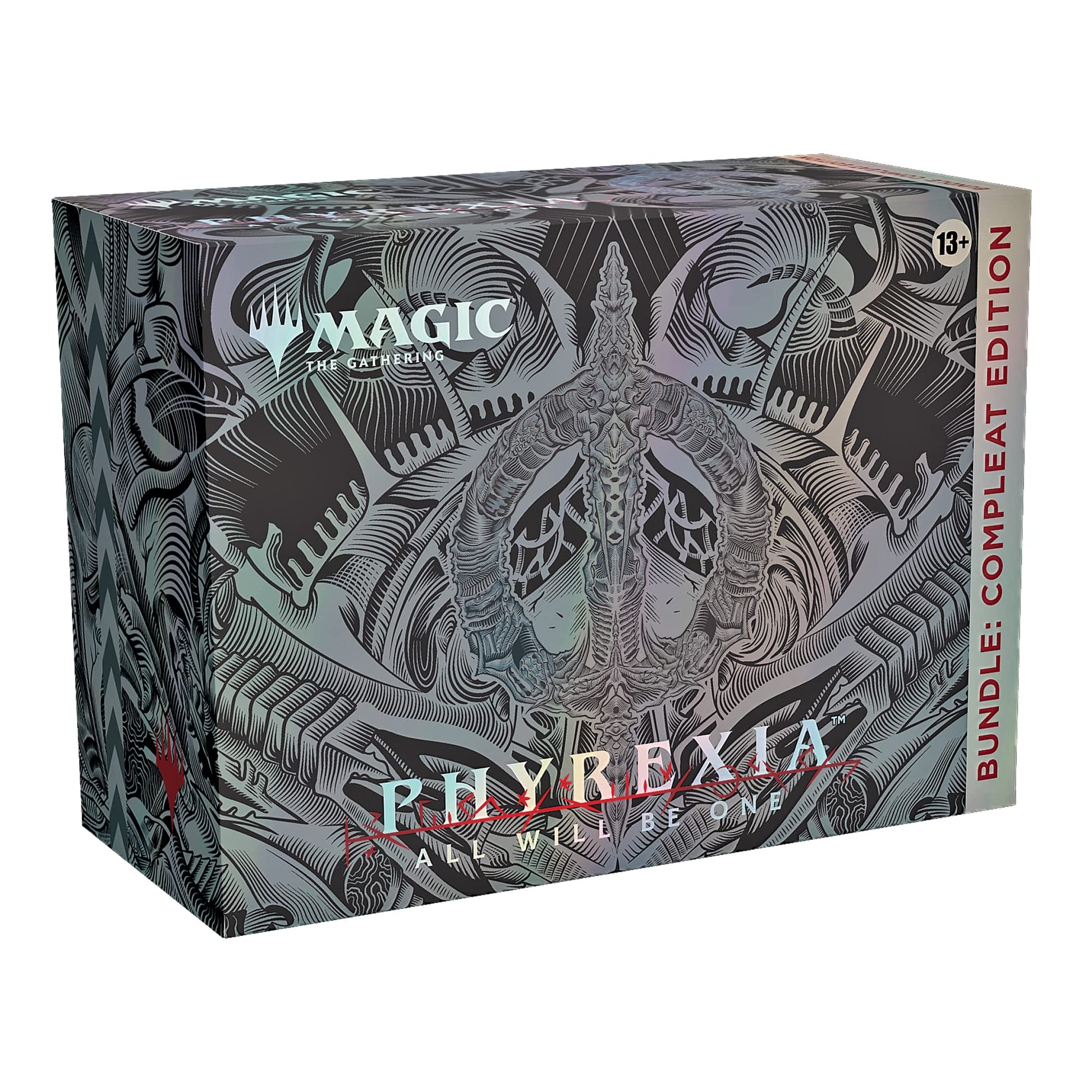 Magic Phyrexia: All Will Be One Bundle: Compleat Edition 1 Compleat Edition Booster, 12 Set Boosters, and Exclusive Accessories, Multicolor, D20100000 - 6