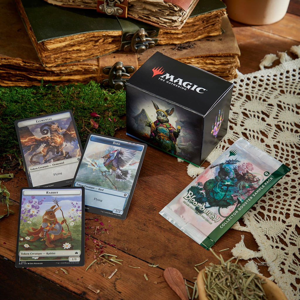 Magic: The Gathering Bloomburrow Commander Deck - Peace Offering (100-Card Deck, 2-Card Collector Booster Sample Pack + Accessories) - 2