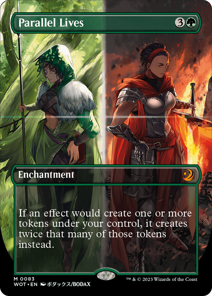 Parallel Lives (Anime Borderless) (WOT-083) - Wilds of Eldraine: Enchanting Tales - Magic The Gathering - Single Cards