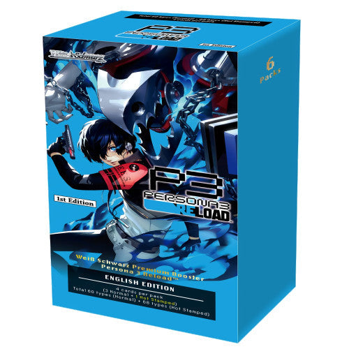 Weiss Schwarz Persona 3 Reload Premium Booster Box - Trading Card Games