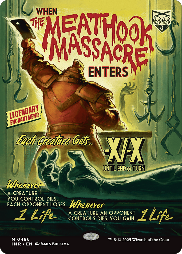 FOIL The Meathook Massacre (INR-486) - Innistrad Remastered - Magic The Gathering - Single Cards