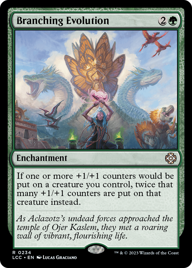Branching Evolution (LCC-234) - The Lost Caverns of Ixalan Commander - Magic The Gathering - Single Cards