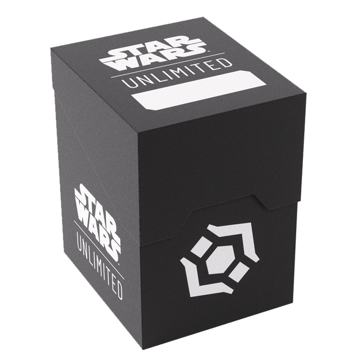 Gamegenic Star Wars Unlimited Soft Crate Deck Box - Black/White - Deck Boxes - 2