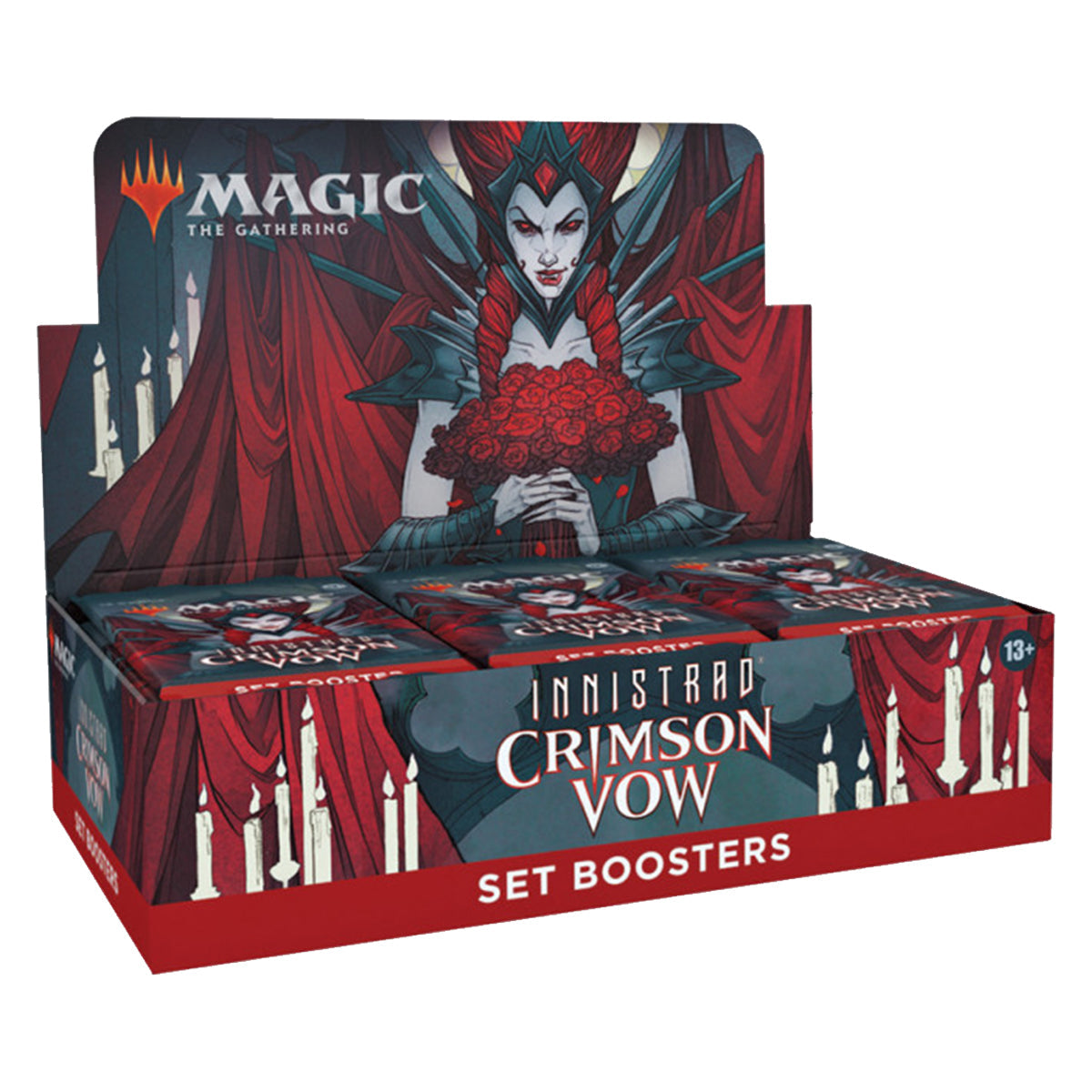 Magic Innistrad Crimson Vow Set Booster Box MTG - Trading Card Games