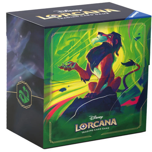 Disney Lorcana TCG Series 6 Azurite Sea Deck Box Scar Vengeful Lion - Deck Boxes - 2