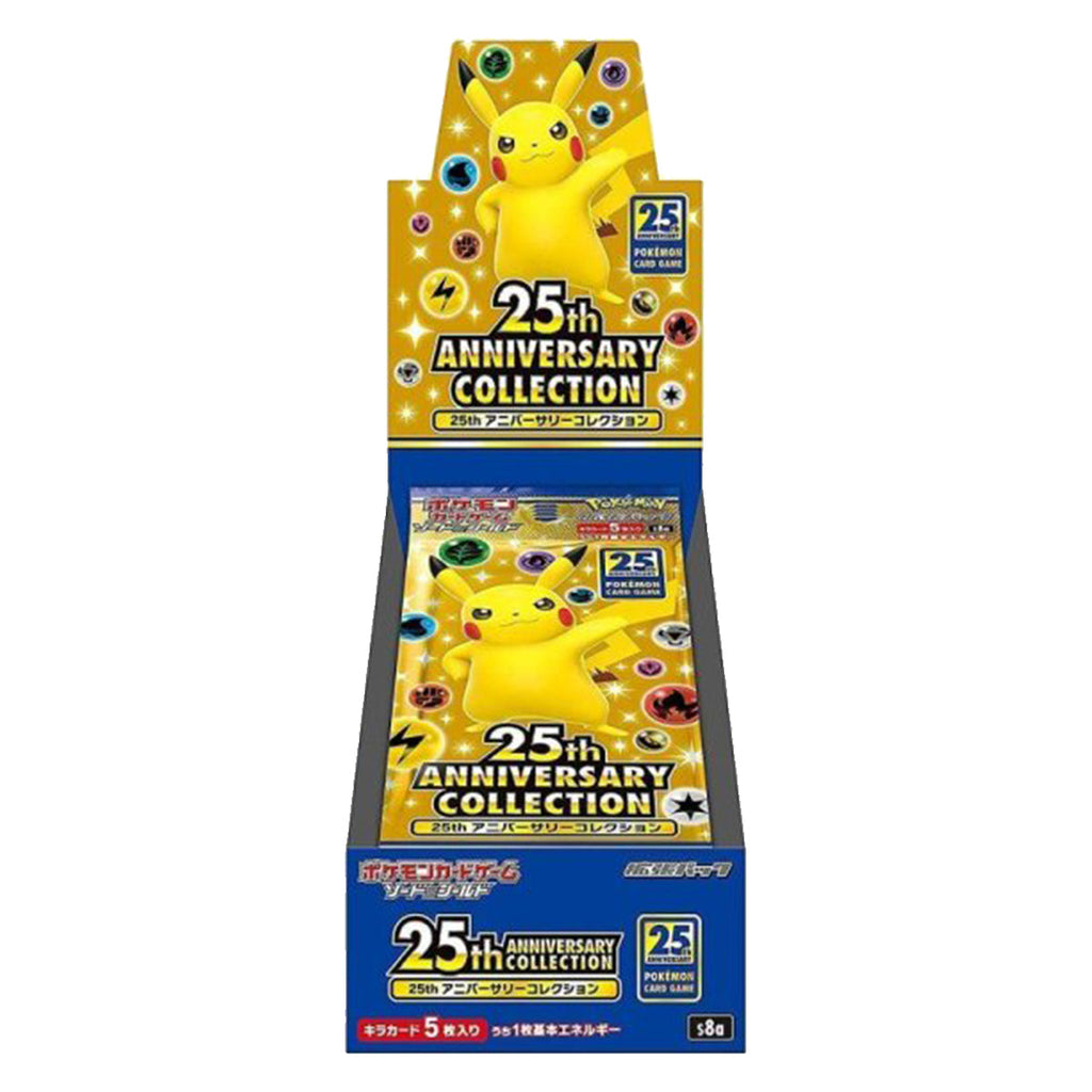 Pokemon 25th Anniversary Collection s8a Booster Box Japanese - Trading Card Games
