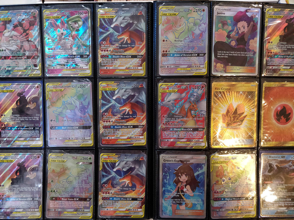 Pokemon 100+ Rainbow Rare Cards Binder Collection Includes 5 foils in Any Combination and at Least 1 of The Following Cards, EX and GX, FA, Secret Rare, Tag Team, Unified Minds - 7