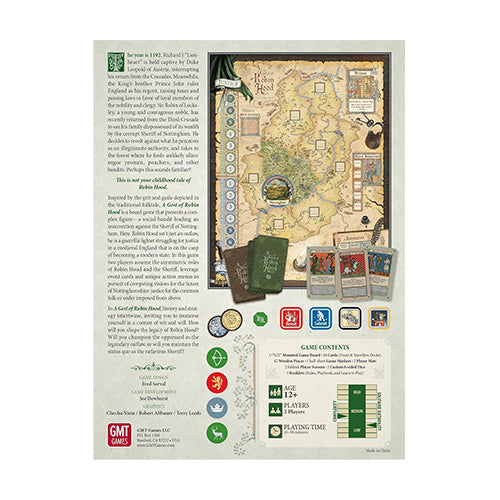 A Gest of Robin Hood - Board Games - 2
