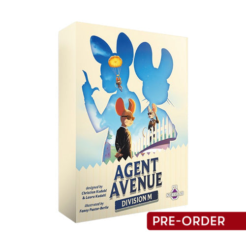 Agent Avenue Division M Expansion - Board Games
