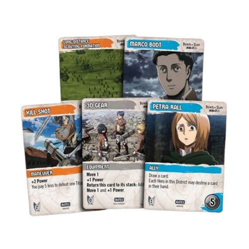 Attack On Titan Deck-Building Game (Season 1) - Board Games - 4