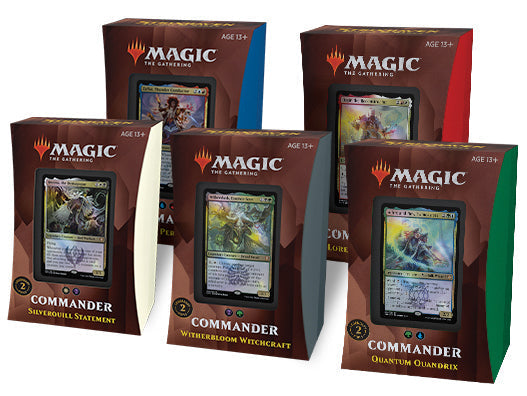 Magic Strixhaven School of Mages Commander Decks (Set of 5) MTG - Trading Card Games