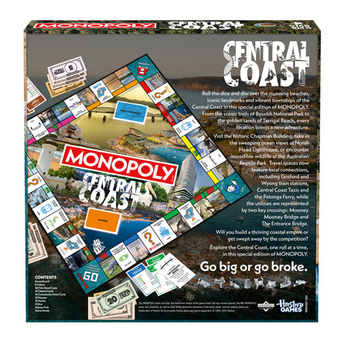 Central Coast Monopoly - Board Games - 3