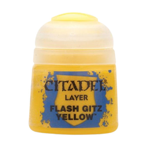 Citadel Flash Gitz Yellow Layer Paint (12ml) - Paints