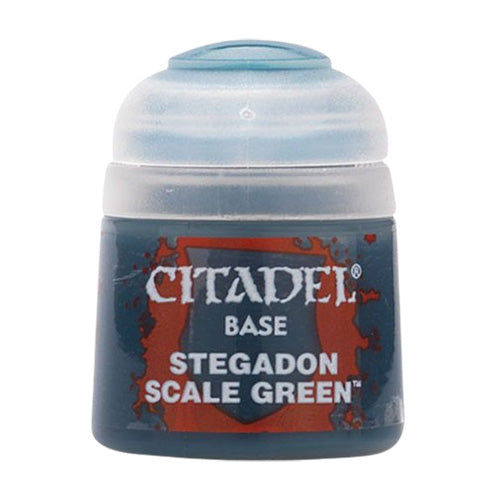 Citadel Stegadon Scale Green Base Paint (12ml) - Paints