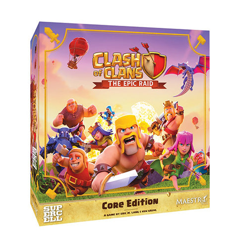 Clash of Clans The Epic Raid Core Game - Board Games - 2